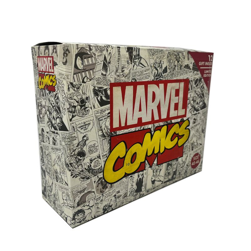 Caja Regalo 12 Calcetines Marvel C&oacute;mics Edici&oacute;n... image number null
