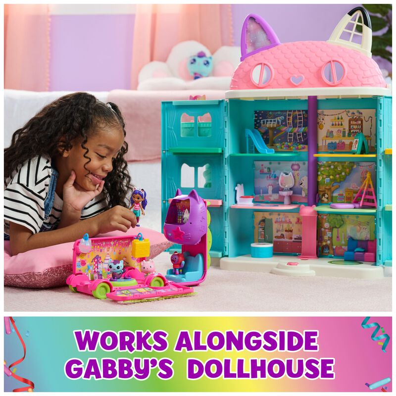 Autob&uacute;s Playset Gabby's Dollhouse Celebration P... image number null
