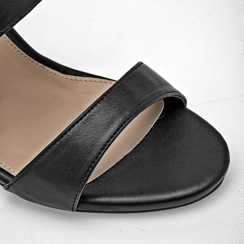 Clasben zapatilla abierta para mujer negro cod ... image number null