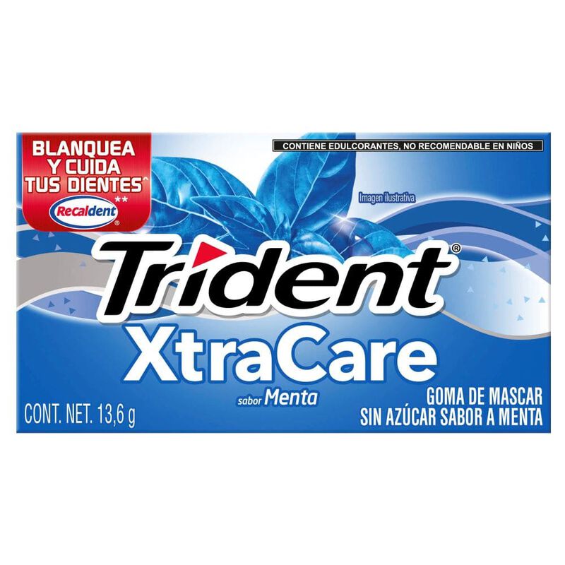 TRIDENT XTC 10S MENTA 13.6G image number null