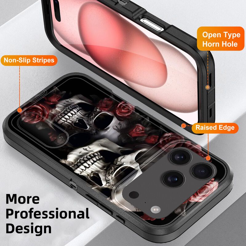Funda Bfukvou Para iPhone 17 Pro De 6.3" Con So... image number null