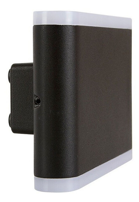 Lampara Muro Led Exterior Negro 12w Luz Suave C... image number null