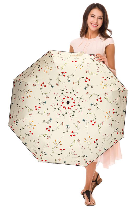 Sombrilla Uv Cuby, Compacta, Plegable, De Viaje... image number null