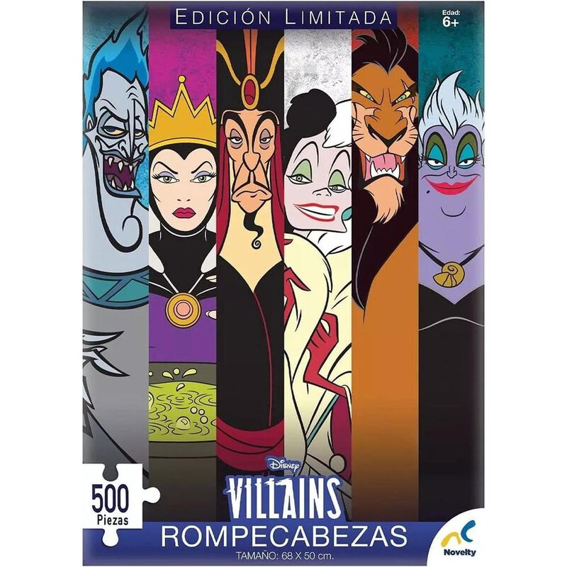 Rompecabezas Villanos Disney Coleccionable 500 ... image number null