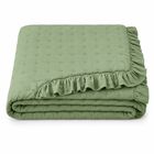 Colcha Neo Olivo Con Funda Y Olan Individual Concord