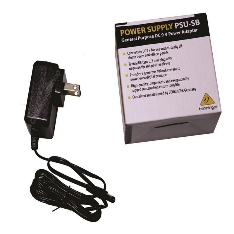 Behringer Adaptador De Corriente Para Pedales 9... image number null