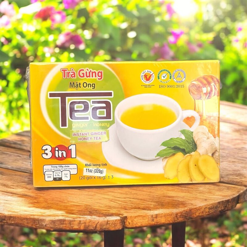 T&eacute; Instant&aacute;neo De Jengibre Y Miel &ndash; Paquete De ... image number null