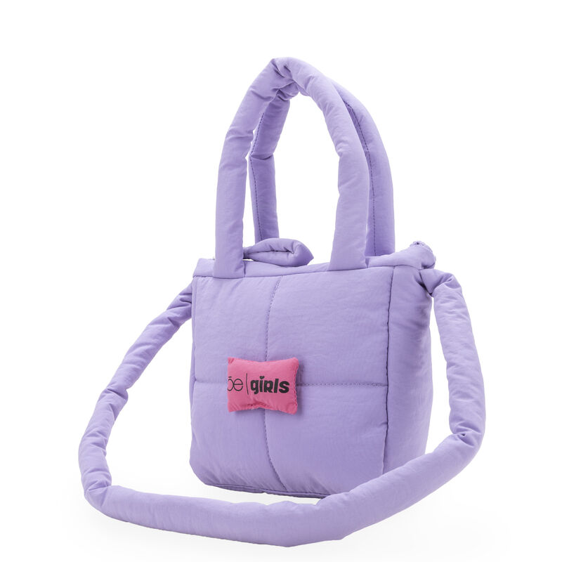 Bolsa Tote Para Ni&ntilde;as Look Acolchonado Grande C... image number null