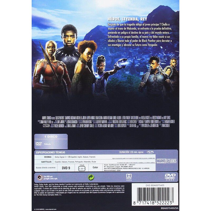 Black Panther [dvd] image number null