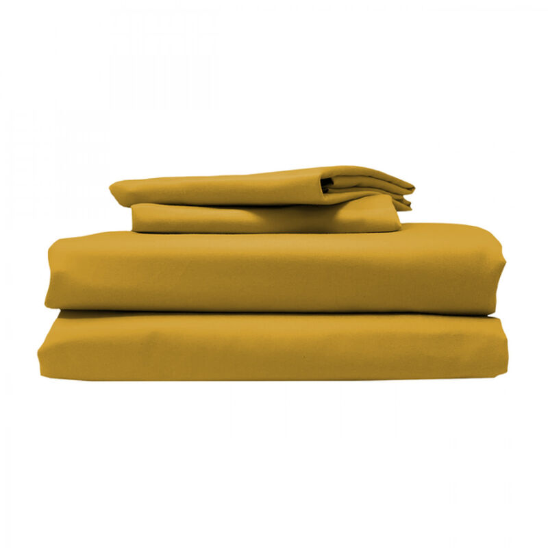 Juego Matrimonial de Sábanas Polo One Color Mos... image number null