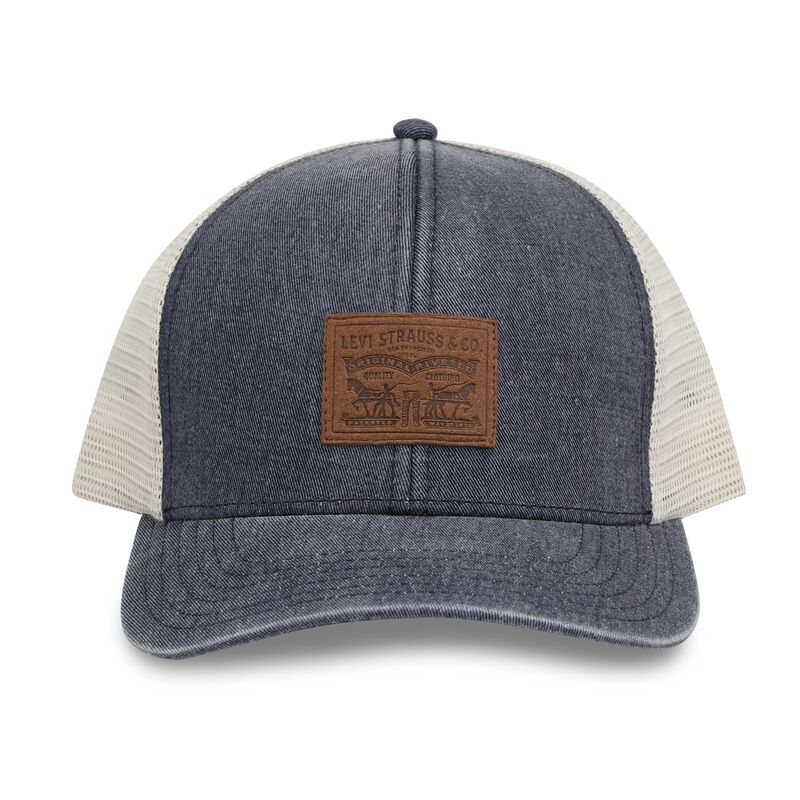 Gorra Trucker Levi's Estilo Cl&aacute;sico Con Logo Pa... image number null