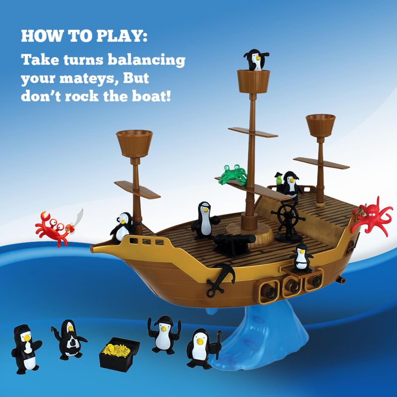 Juego De Mesa Playmonster Don't Rock The Boat P... image number null