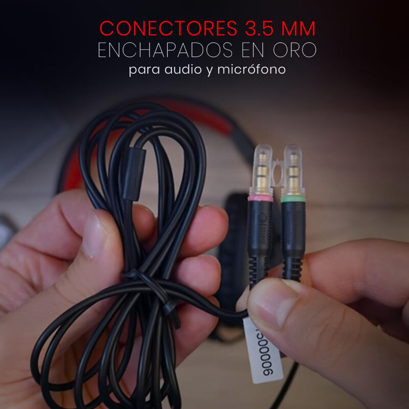 Audífonos Gamer Redragon Ares H120 Alámbrico. image number null