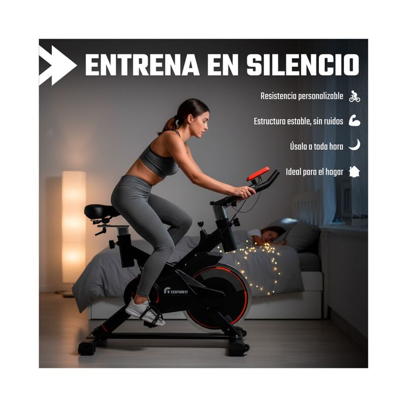 Bicicleta Spinning Fija Estatica Fitness Monito... image number null