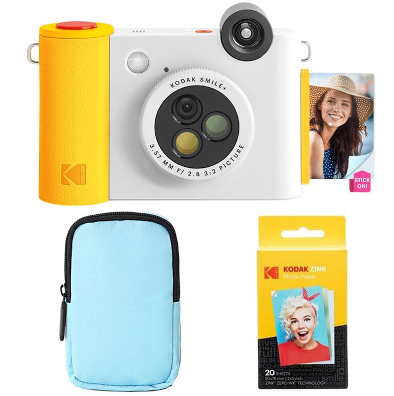 Paquete B&aacute;sico De C&aacute;mara E Impresora Kodak Smil... image number null