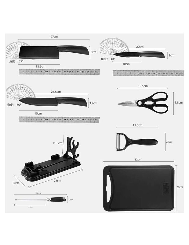 Set Para Chef Pink Brule Chickentool 9 Piezas image number null