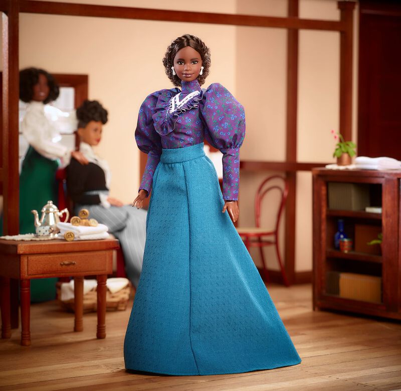 Mu&ntilde;eca Barbie Inspiradora Para Mujer Madam C.j.... image number null
