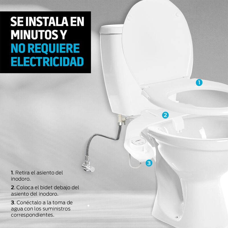 Bidet para Asiento de WC con 2 Modalidades Limp... image number null