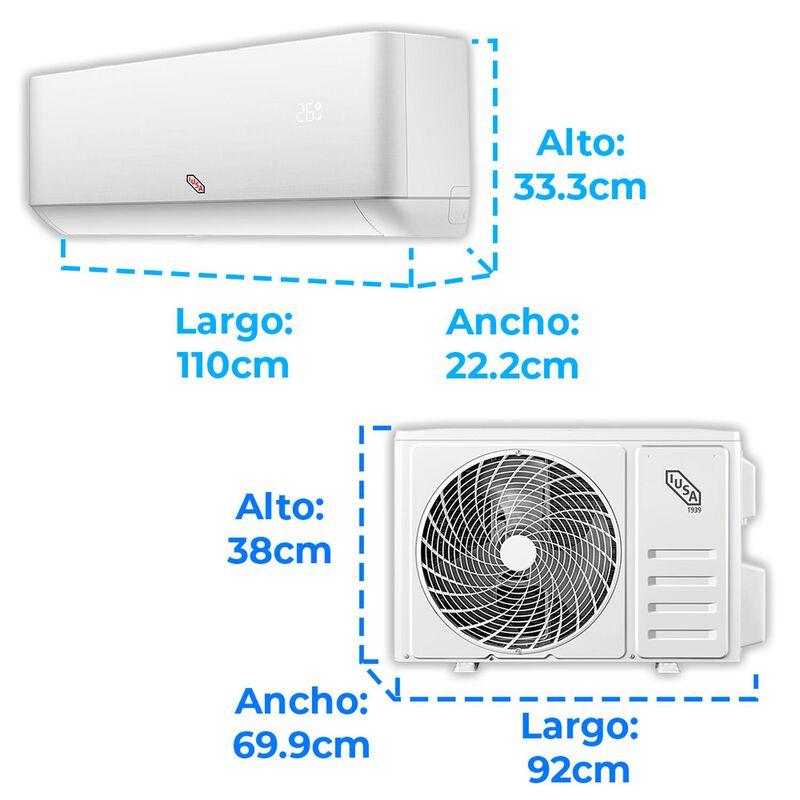 Aire Acondicionado Tipo Mini Split Fr&iacute;o y Calor... image number null