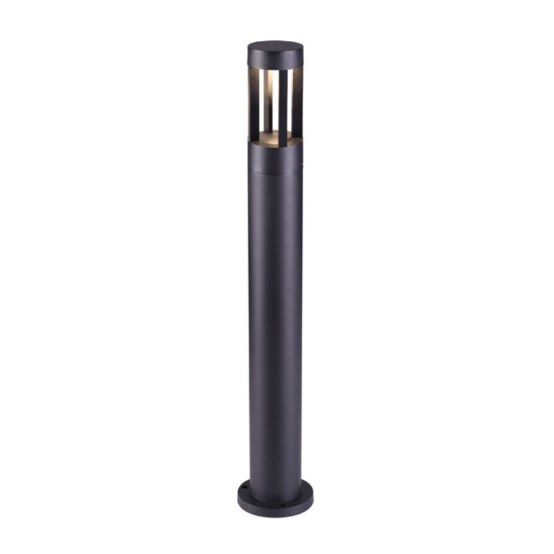 L&aacute;mpara Exterior Sobreponer Piso Negro, Draco L... image number null
