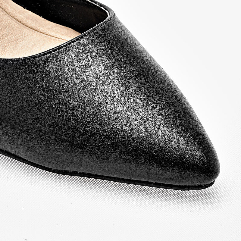 Lady Paulina zapatilla para mujer  negro cod 14... image number null
