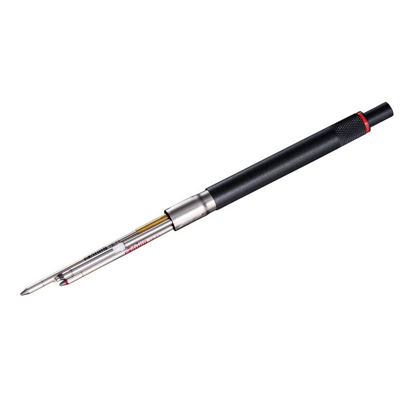 Lapicera Rotring 600 3-en-1 Plateada Multicolor... image number null