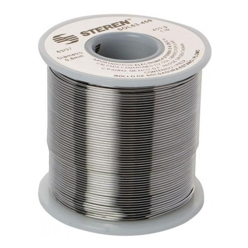 Rollo De 450 Gramos De Soldadura Con Aleaci&oacute;n E... image number null