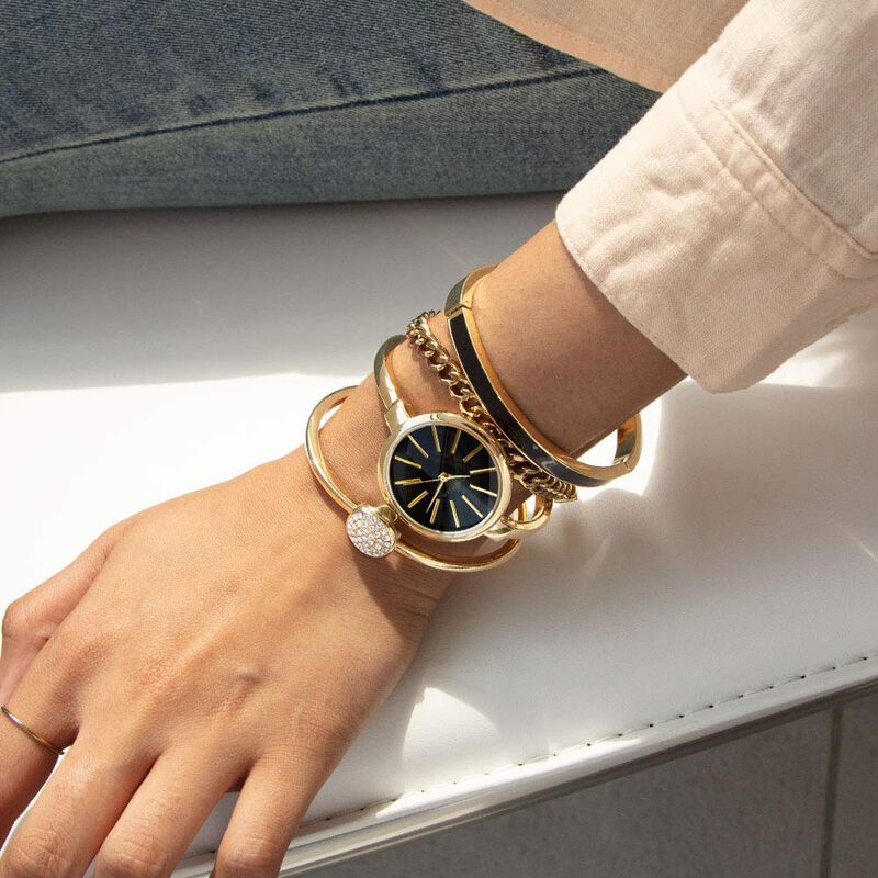 Set De Relojes Anne Klein Ak/1470 Para Mujer Co... image number null