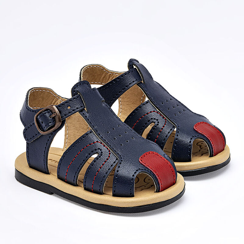 Biberones sandalia para beb&eacute; marino rojo cod 14... image number null