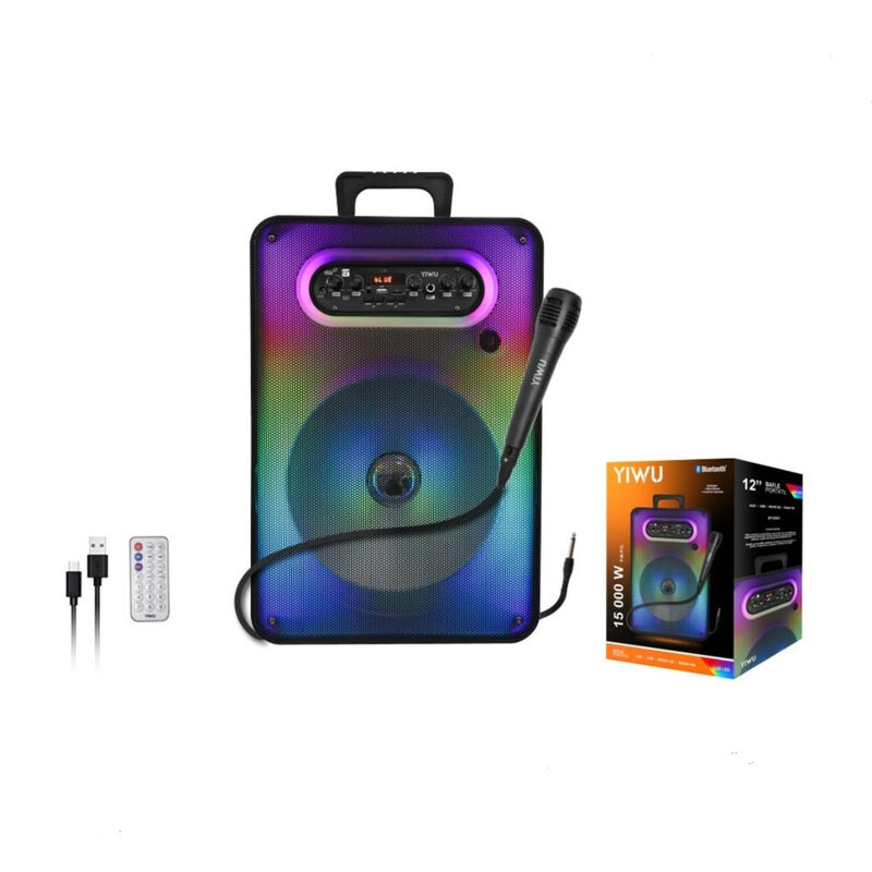 Bafle Amplificado Yiwu/ Fussion By80001 12" 15,... image number null