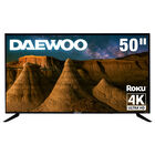 Daewoo Pantalla Smart Tv 50 Pulgadas 4k Uhd Led Roku Dolby Audio
