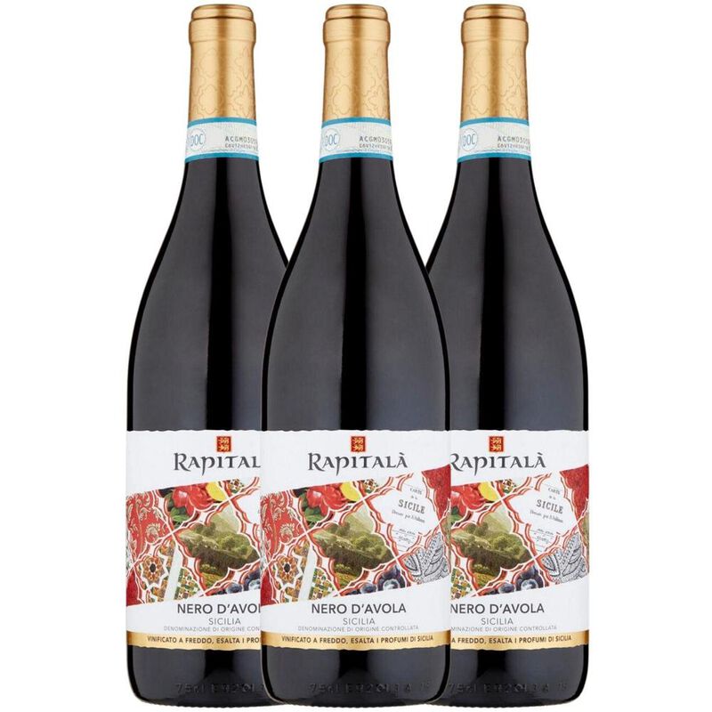 Vino Tinto Rapitala Sicilia Doc Syrah 750ml image number null