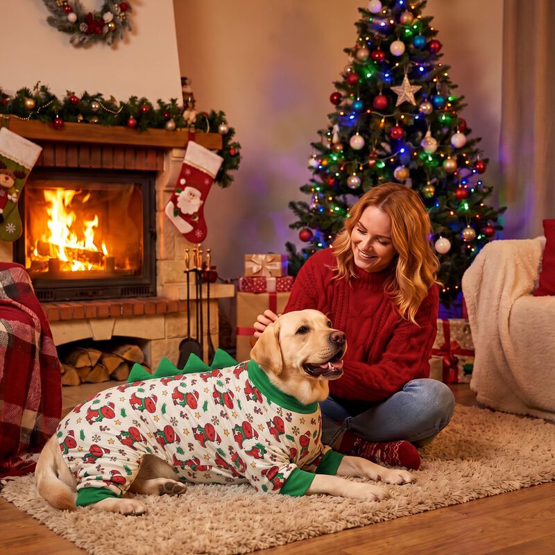 Pijamas Para Perro Unipup Talla Grande Dino Ant... image number null