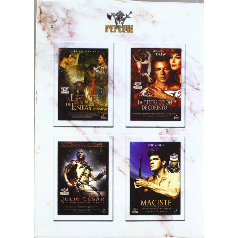 Pack de cl&aacute;sicos del peplum - 4 DVDs image number null