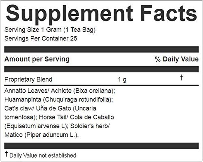 T&eacute; Hanan Prostasan 25 Bolsas De T&eacute; Para El Cuid... image number null
