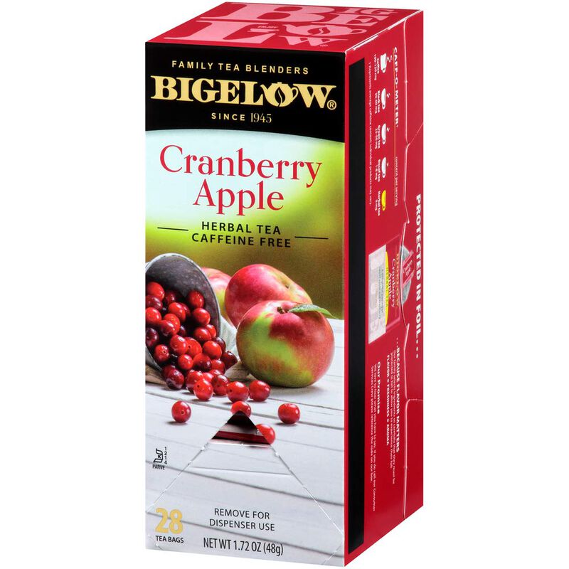 T&eacute; Bigelow Ar&aacute;ndano Rojo Y Manzana 48 g - 28 Bo... image number null