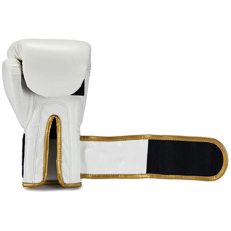 Guantes de Box 10 oz Blanco con Dorado + Protec... image number null