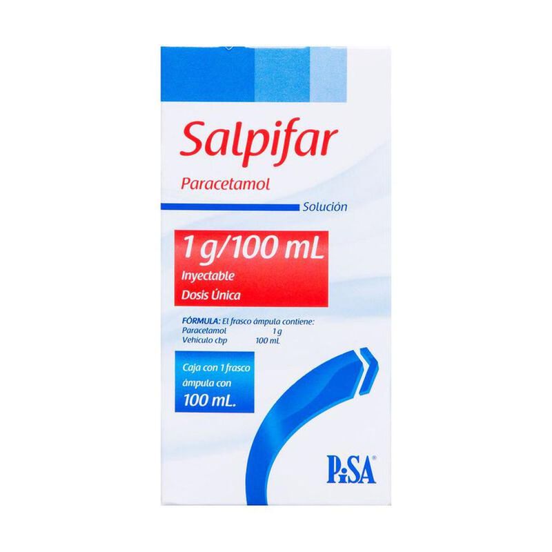 Salpifar 1g/100ml caja con 1 frasco &aacute;mpula de 1... image number null