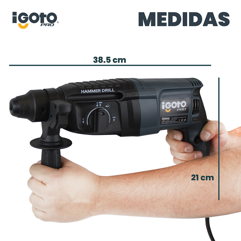 Rotomartillo SDS IGOTO PRO 800W HE1005 image number null