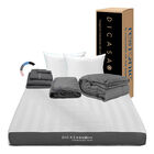 Colch&oacute;n En Caja Restonic King Size Inabox Con Blancos