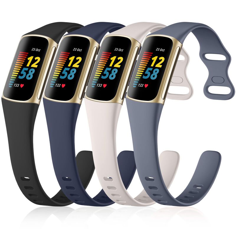 Banda Slim Para Fitbit Charge 5/6 Geak - Pack d... image number null