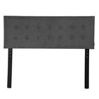 Cabecera Queen Size Dicasa Bilbao Gris Rivoli