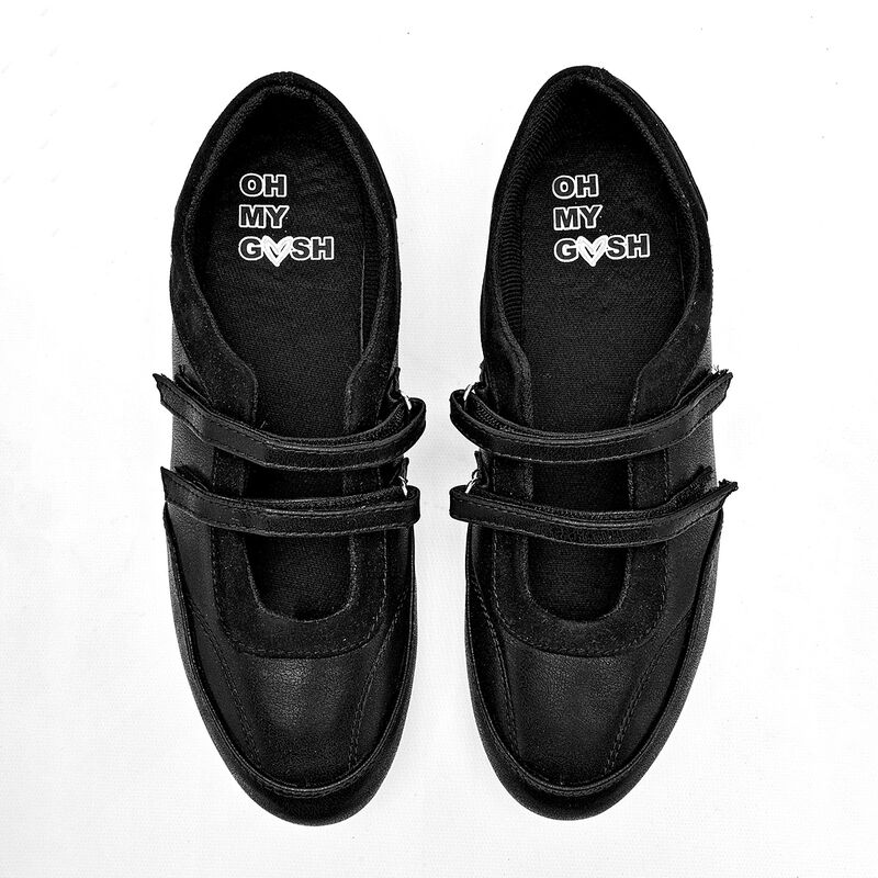 G&ouml;sh tenis flat para mujer negro cod 140438-E image number null