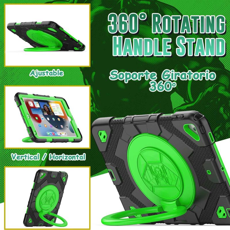 Funda Tekku Spider Uso Rudo Para Ipad 9 Ipad 8 ... image number null