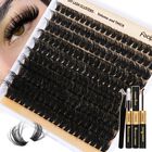 Racimos De Pesta&ntilde;as Focipeysa 90d Curvatura D 10‑18 mm Gruesos