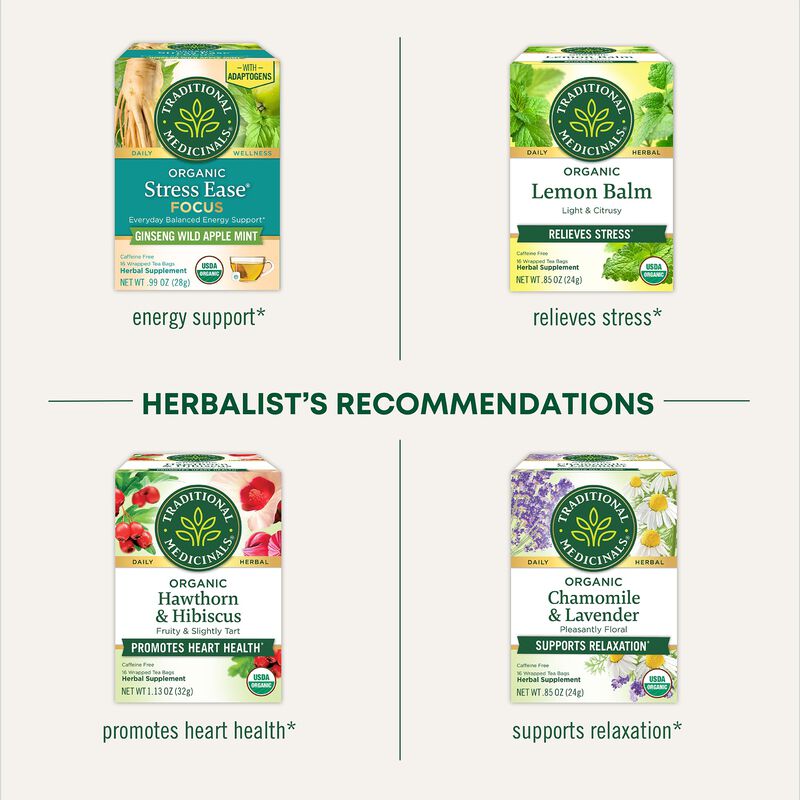 T&eacute; Traditional Medicinals Rosy Mood &ndash; 16 Bolsas image number null