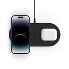 Base De Carga Inal&aacute;mbrica Belkin Quick Charge Dual 10w Negra