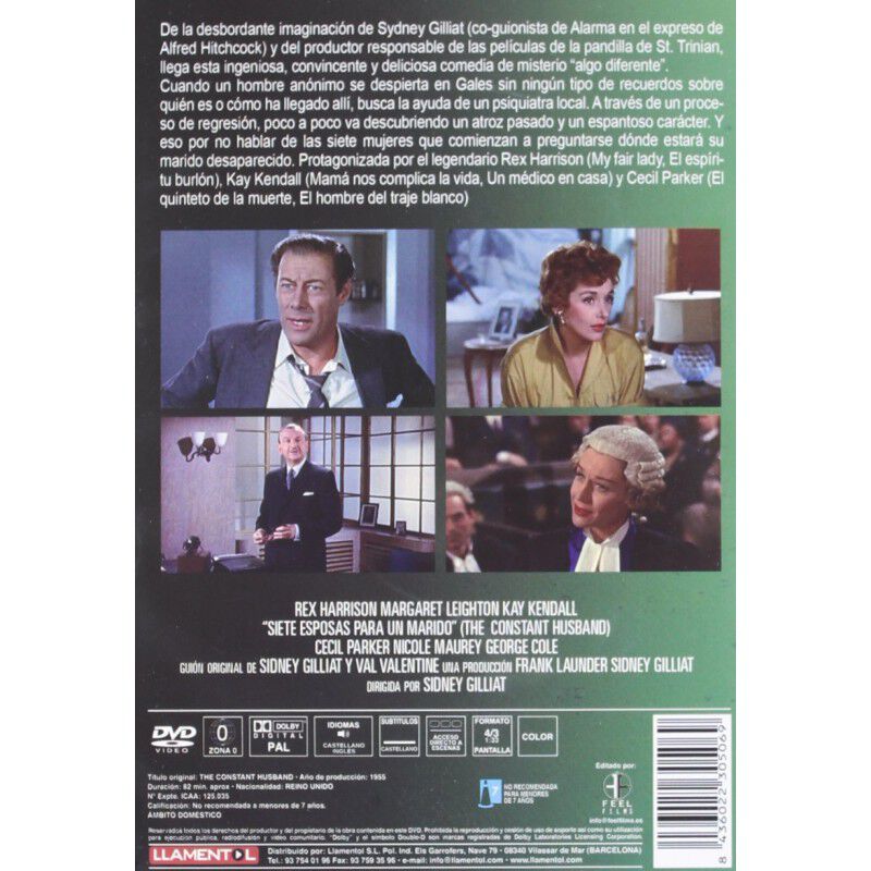 Siete Esposas Para Un Marido [dvd] (1955) El Es... image number null