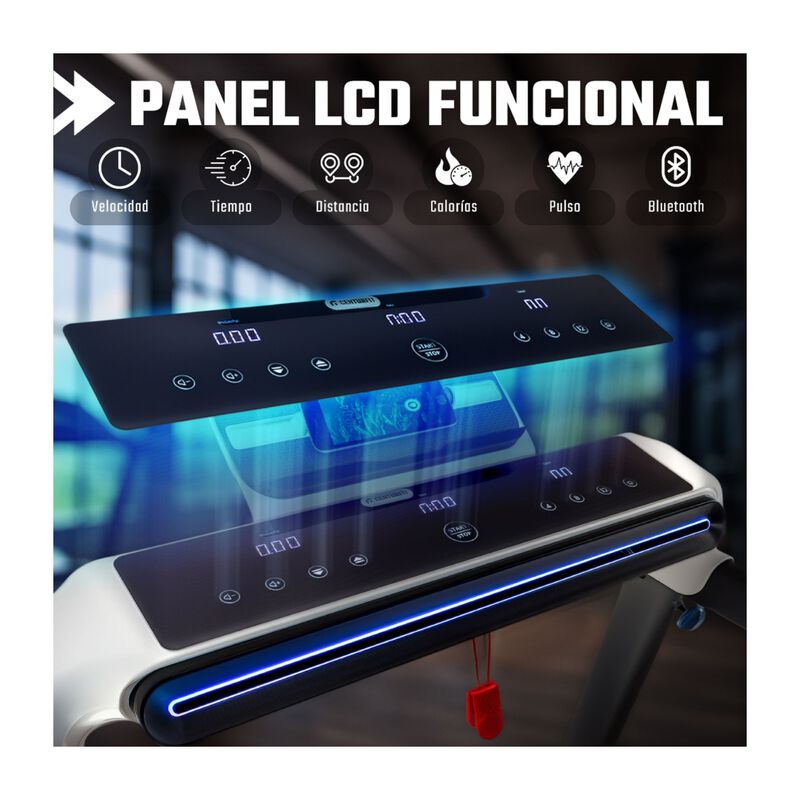 Caminadora Electrica Plegable 15km/h Bluetooth ... image number null