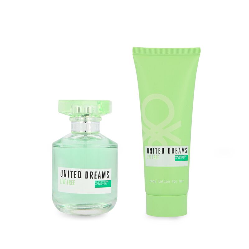 Set United Dreams Live Free 2pzs Fragancia 80ml... image number null